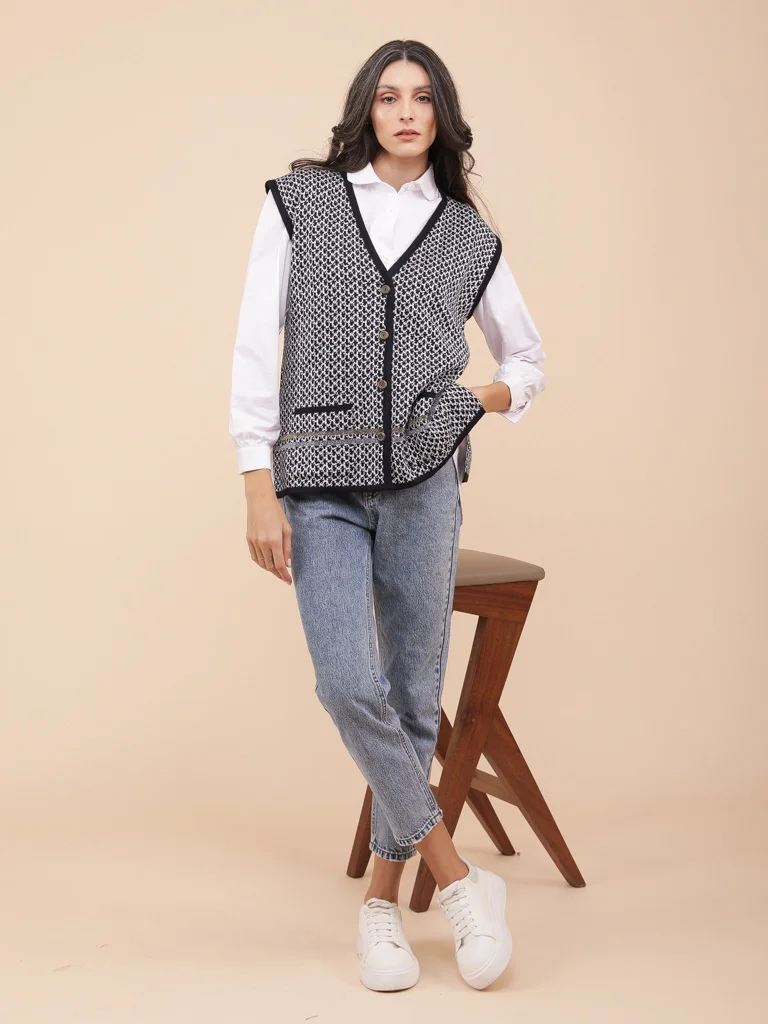GILET GEORGETTE
