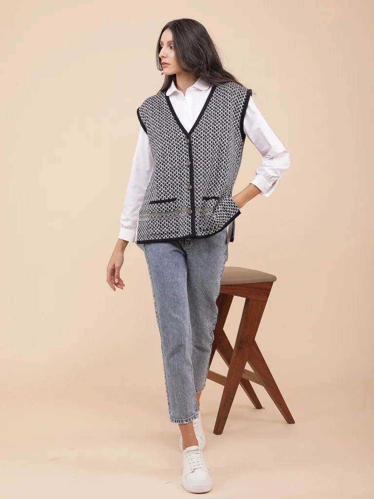 GILET GEORGETTE
