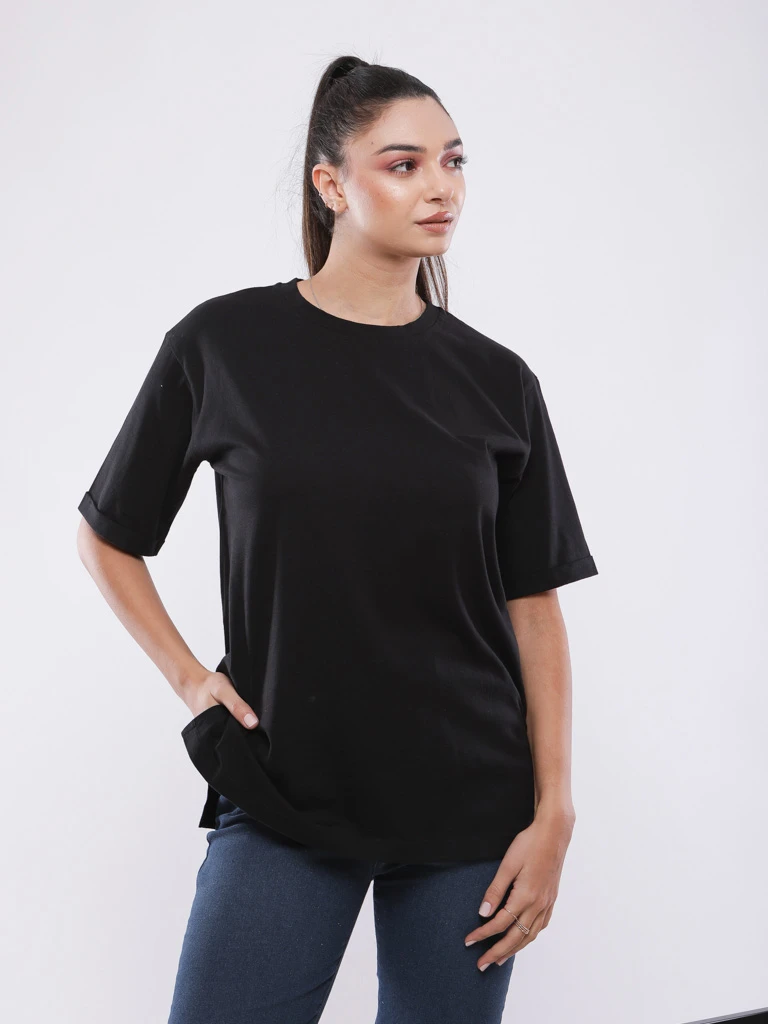 T-shirt coton basique oversize