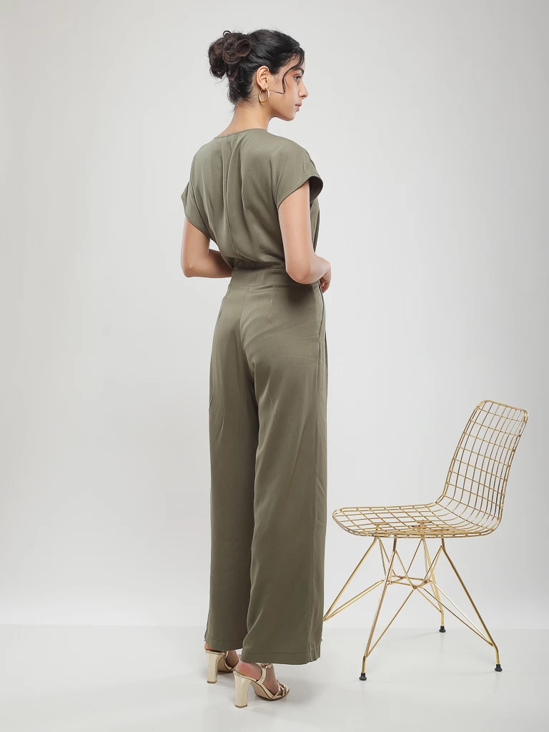 Combinaison cache-cœur ceinture