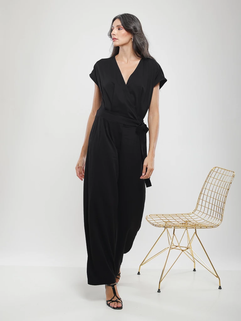 Combinaison cache-cœur ceinture