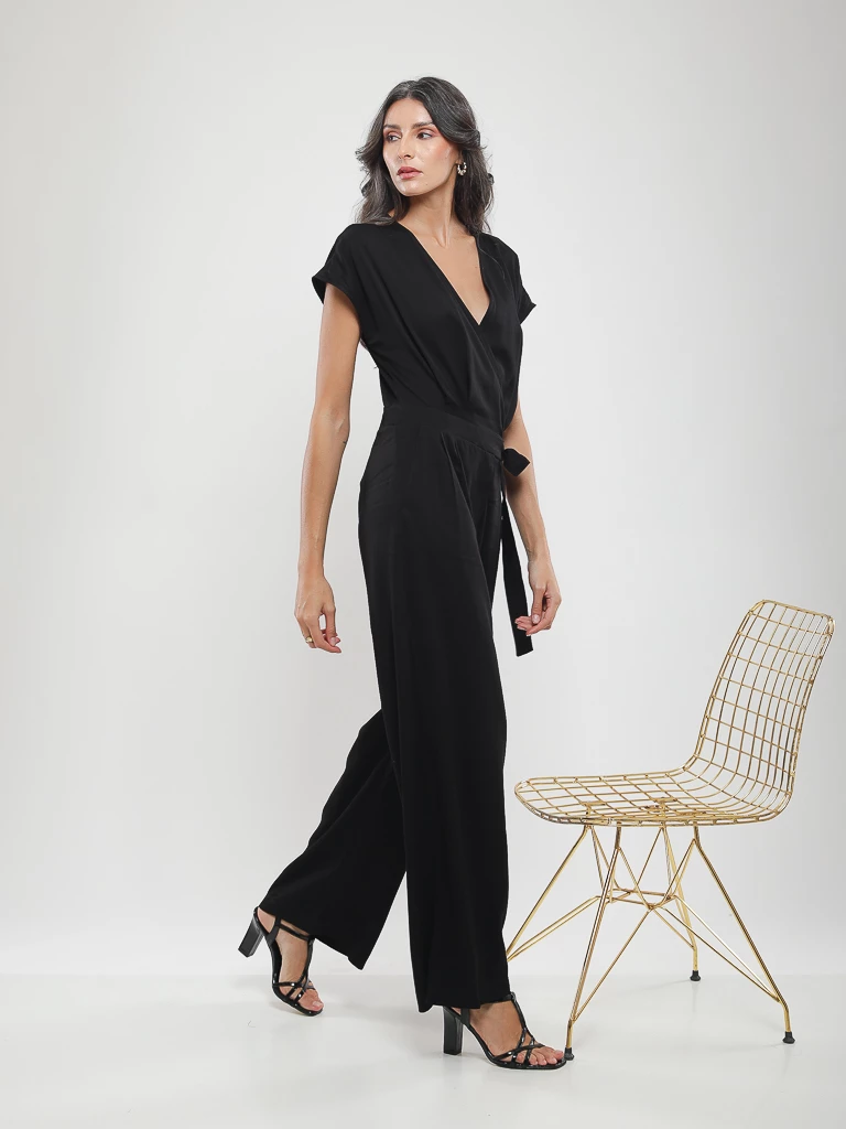 Combinaison cache-cœur ceinture