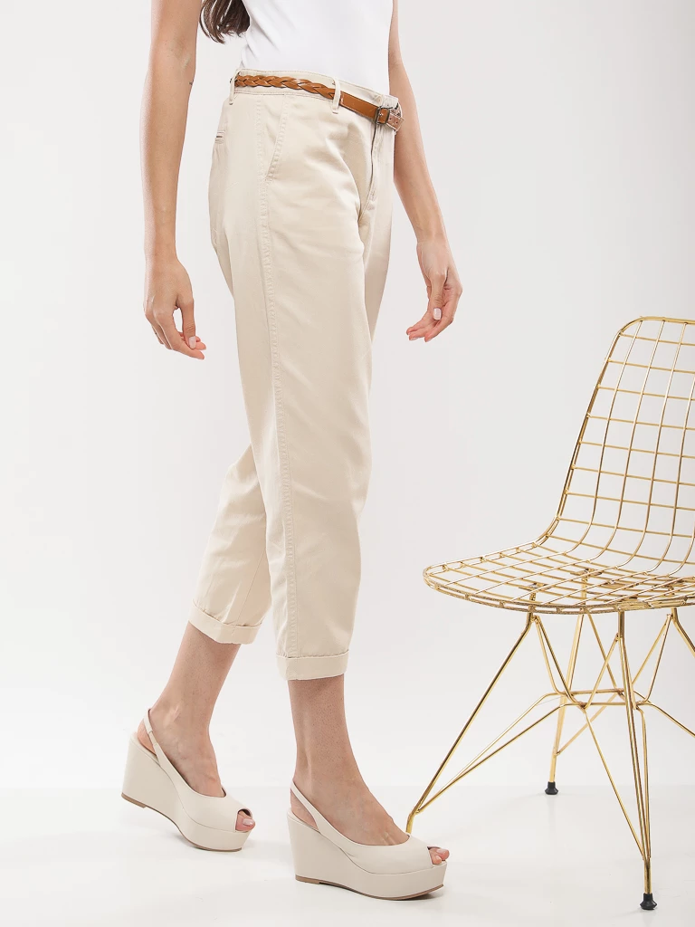 Pantalon chino 7/8ème