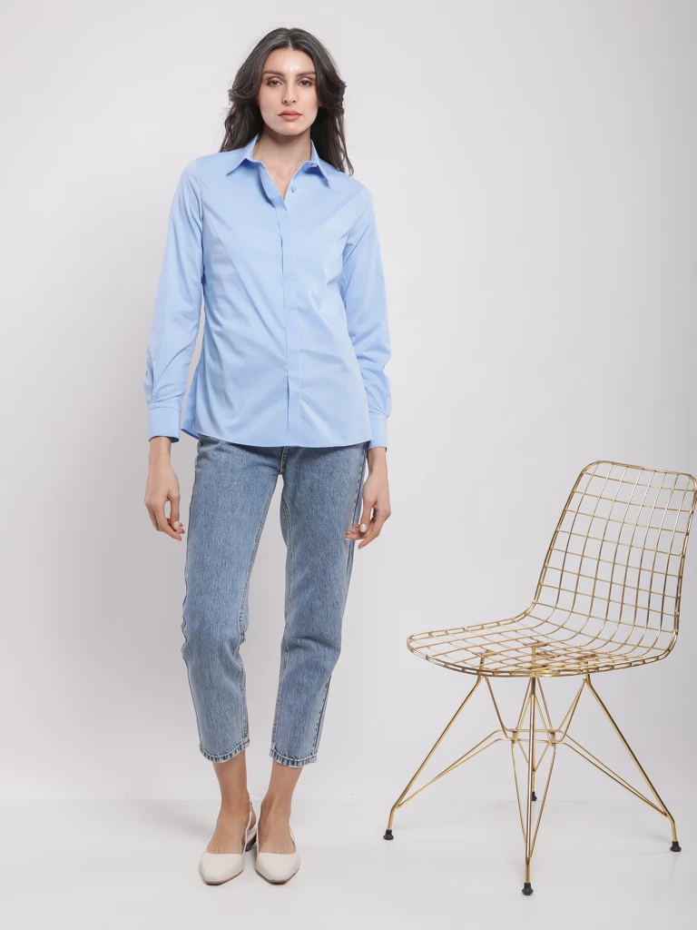 Chemise classique manches longues