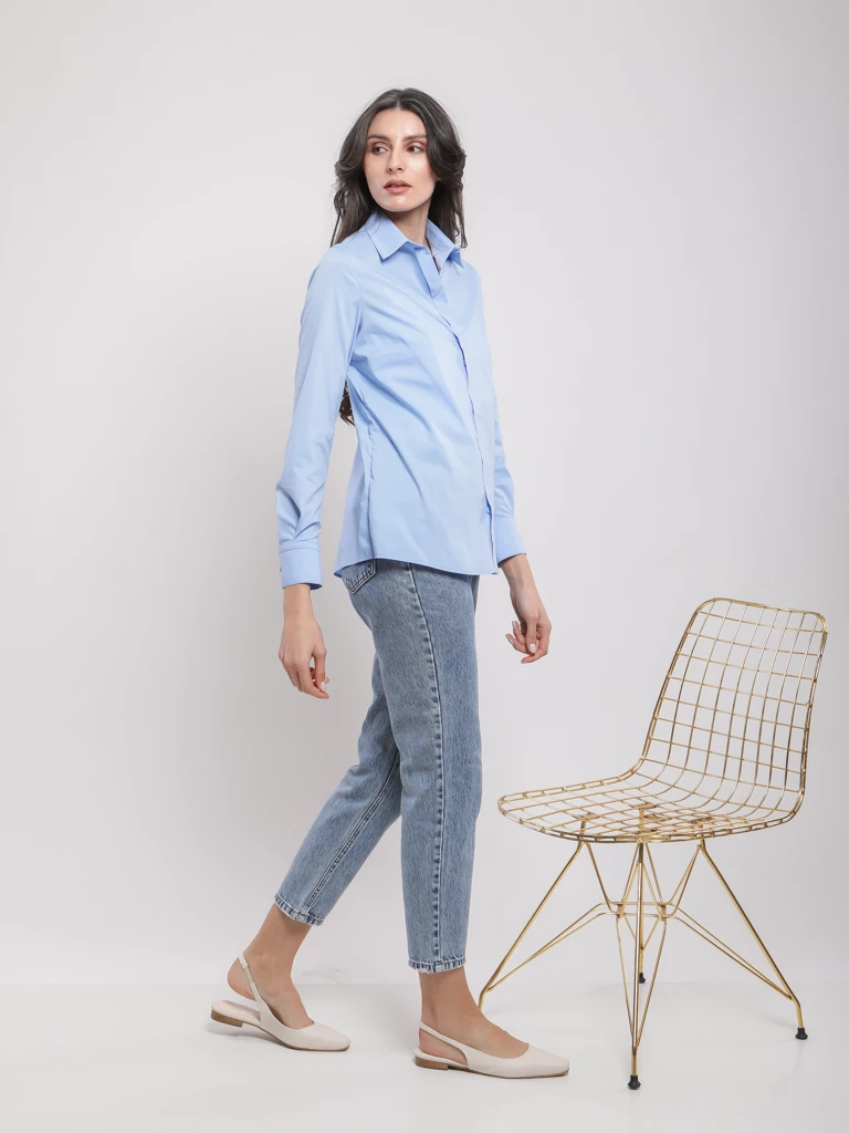 Chemise classique manches longues