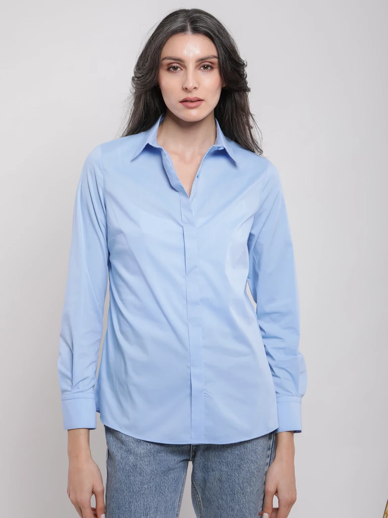 Chemise classique manches longues