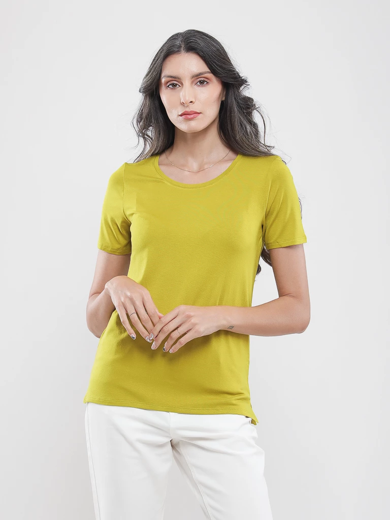 T-shirt à manches courtes en viscose