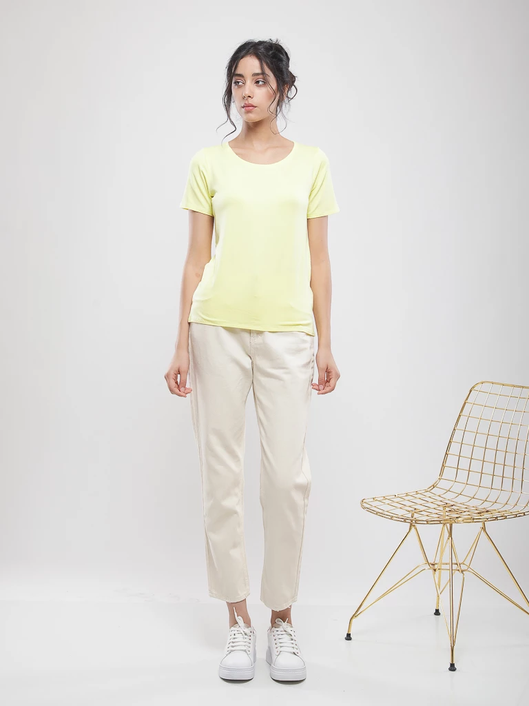 T-shirt à manches courtes en viscose