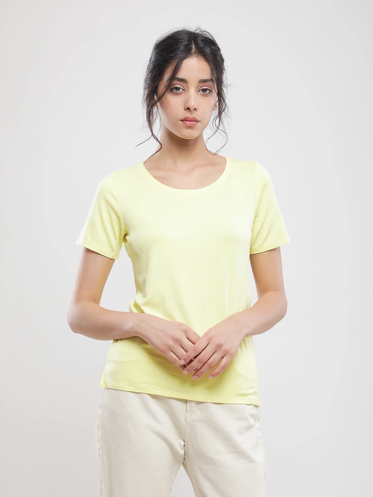 T-shirt à manches courtes en viscose