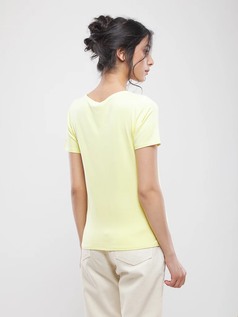 T-shirt à manches courtes en viscose