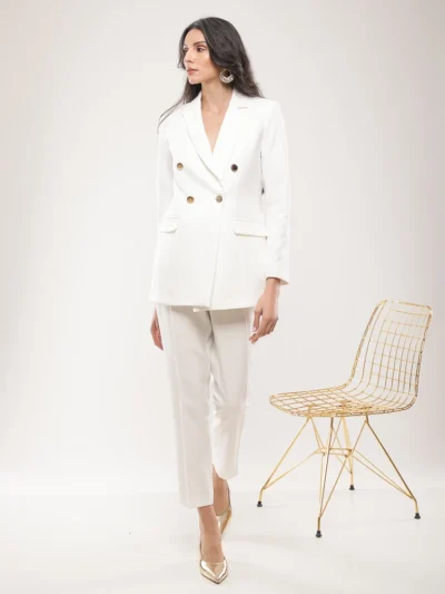 Pantalon 7/8ème en double crêpe