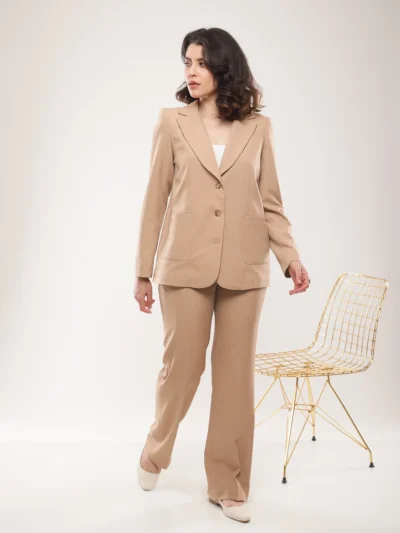 Pantalon de Tailleur Droit