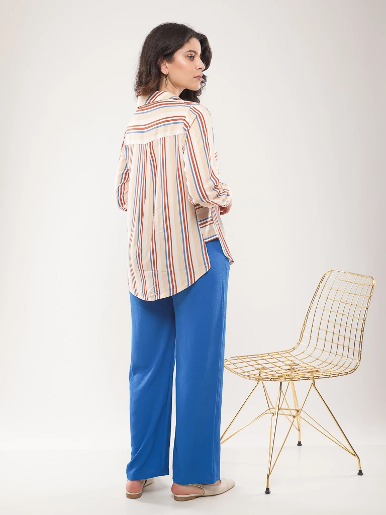 Pantalon fluide coupe large