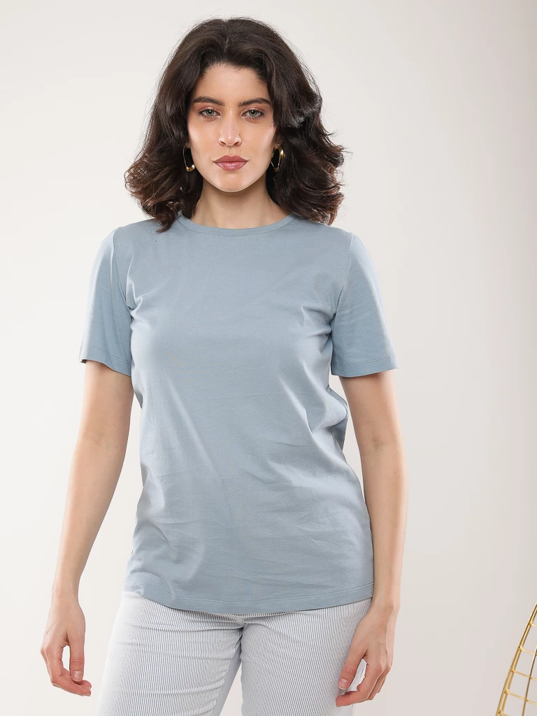 T-shirt coton manches courtes