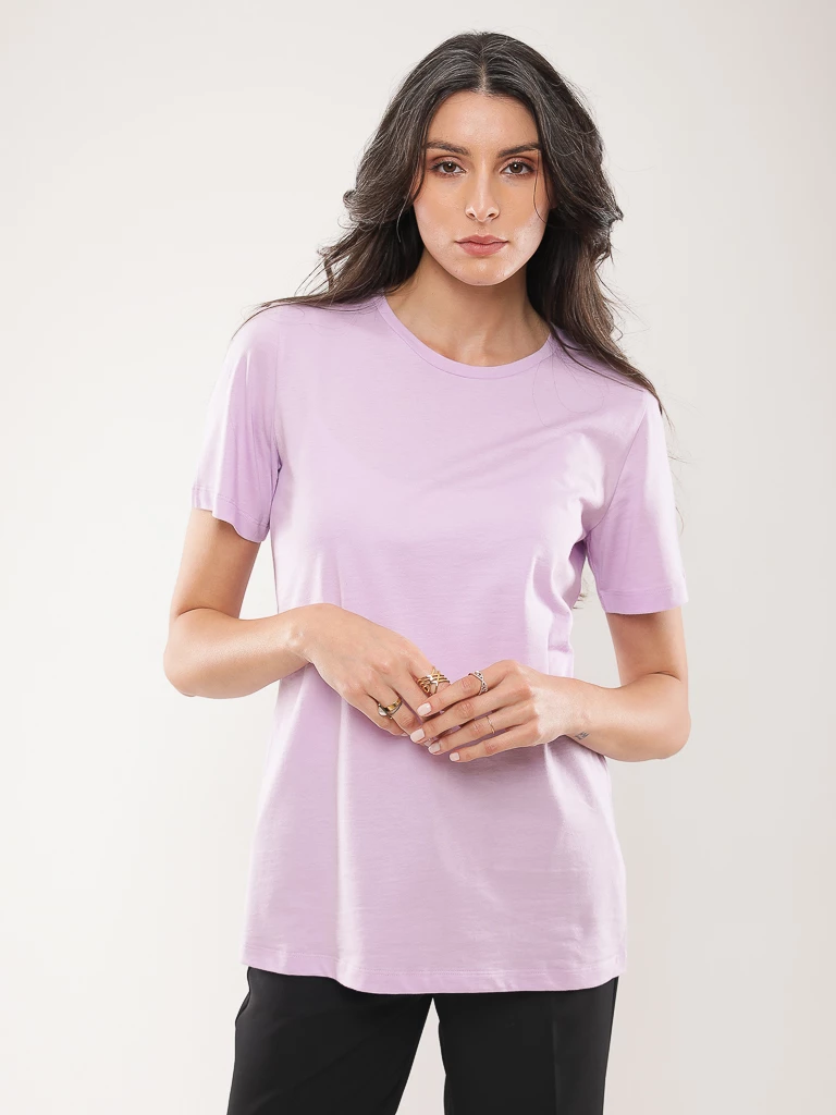 T-shirt coton manches courtes