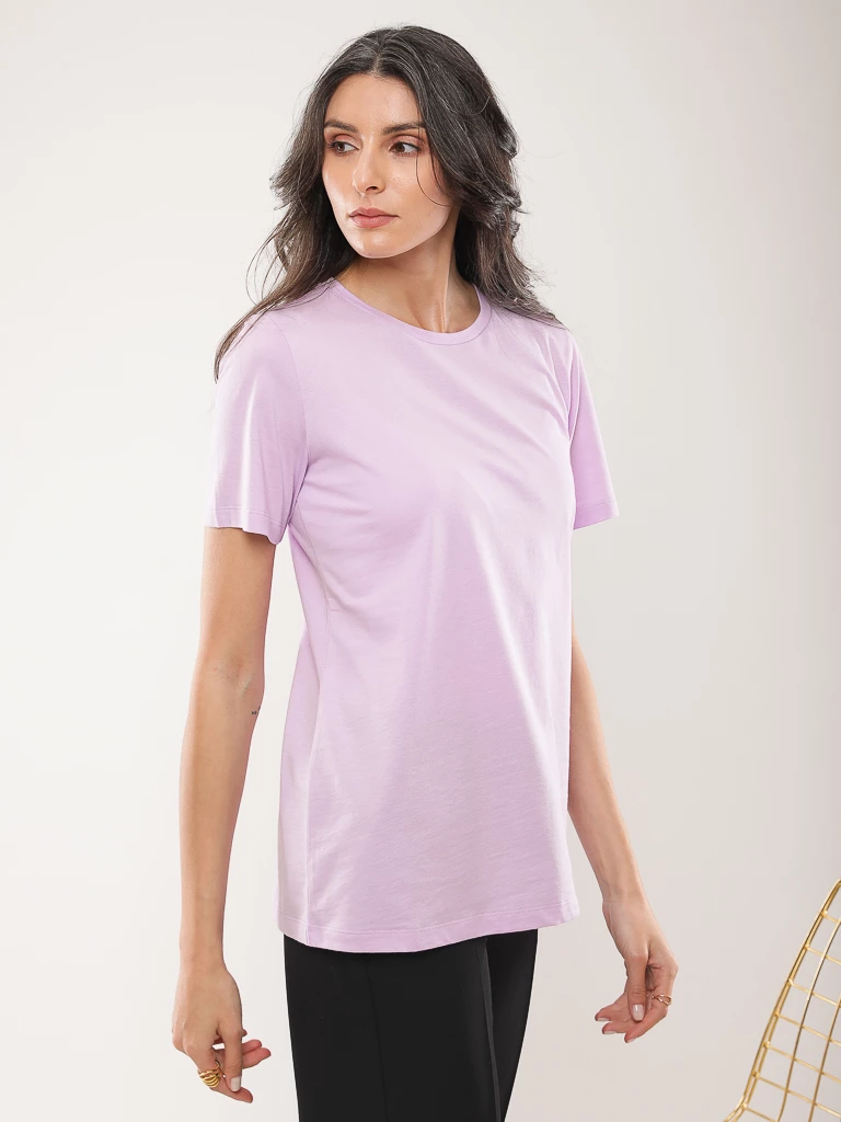 T-shirt coton manches courtes