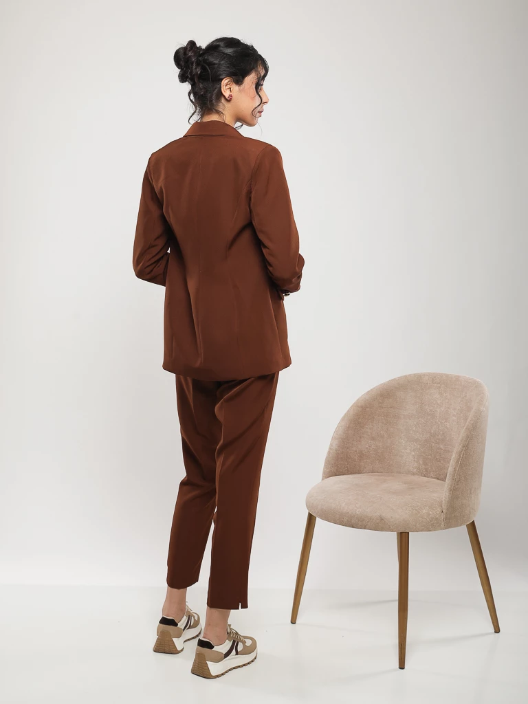 VESTE CROISÉE DOUBLE BOUTONNAGE