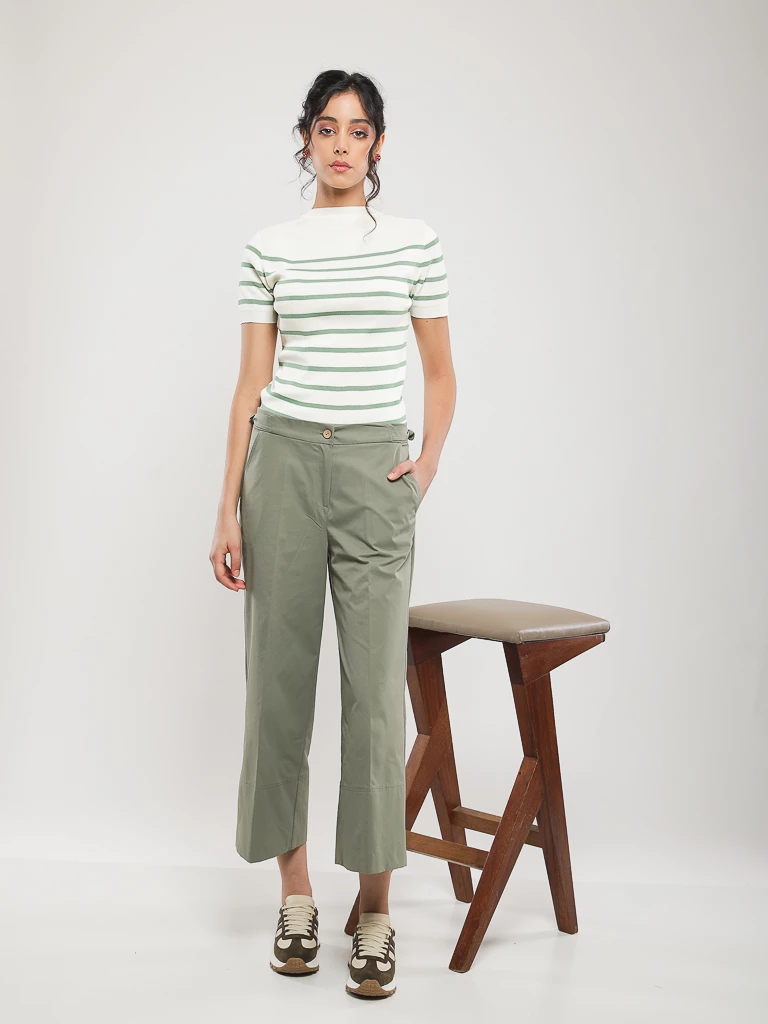 PANTALON DROIT 7/8