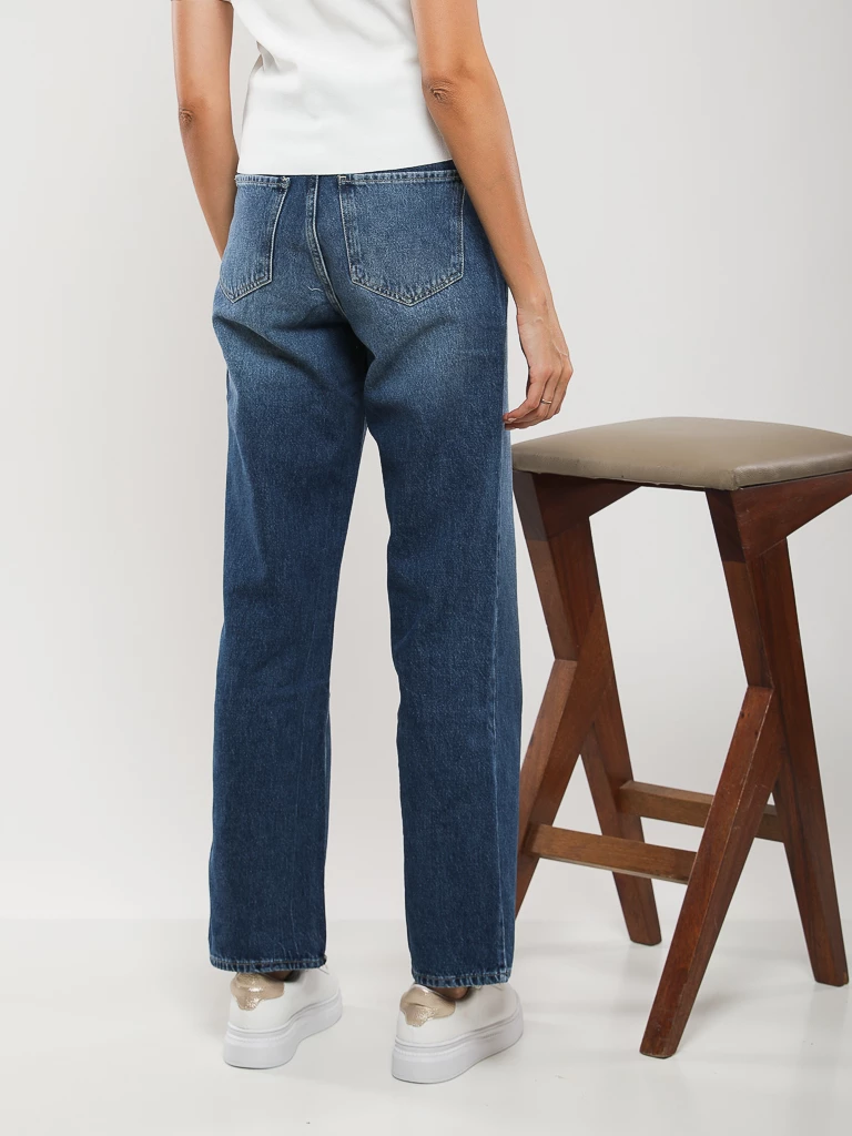 PANTALON JEANS COUPE DROITE