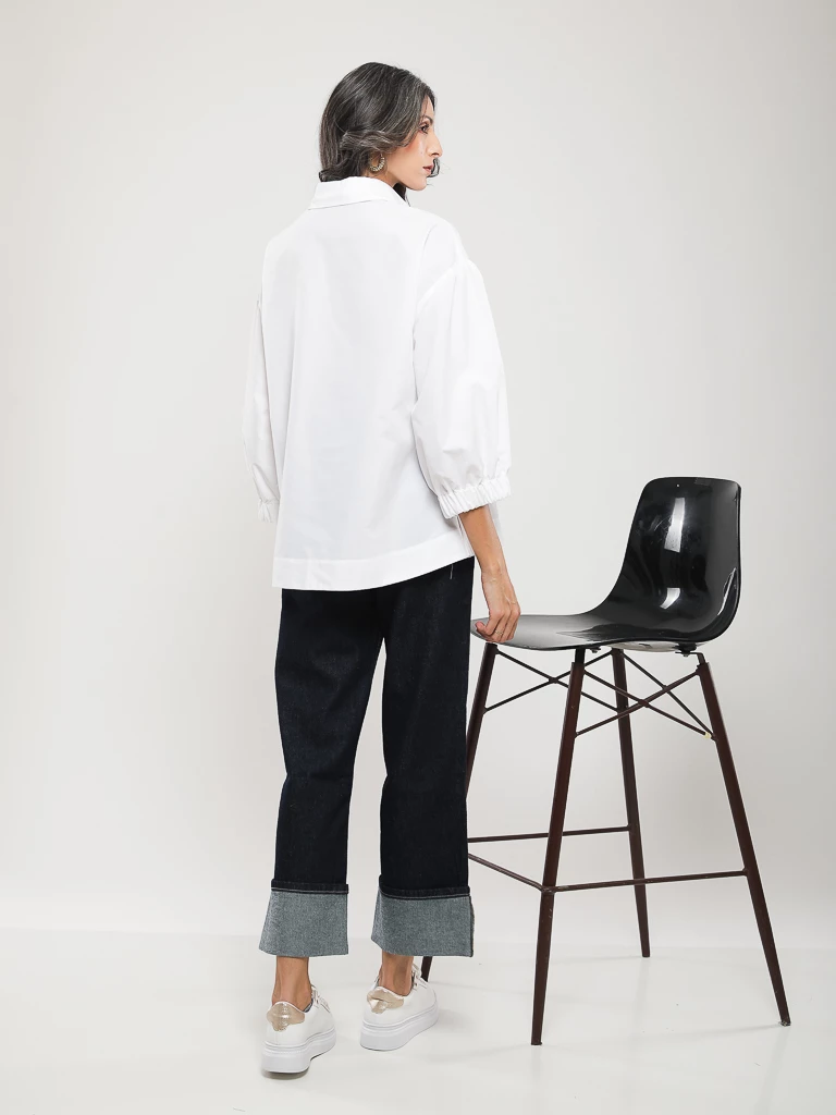 CHEMISE LES EPAULES TOMBEES