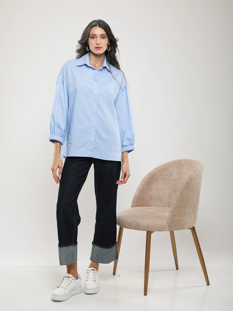 CHEMISE LES EPAULES TOMBEES