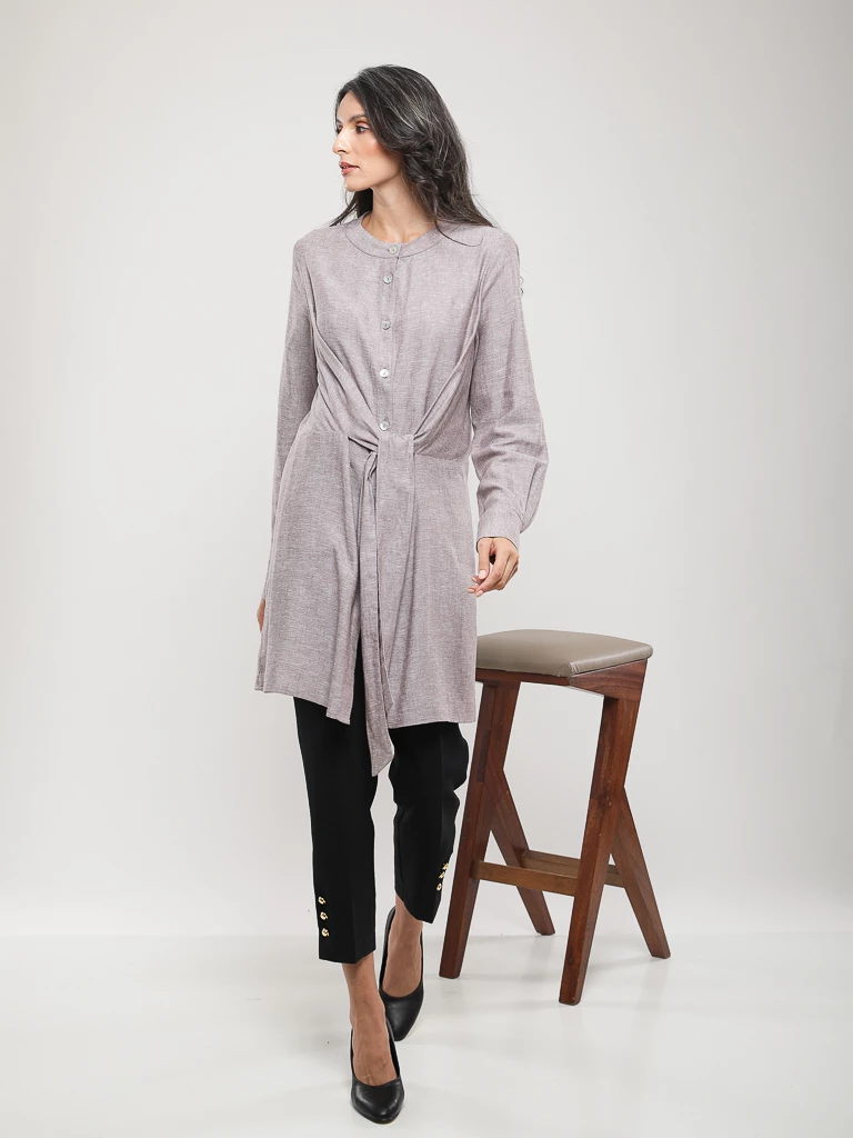 CHEMISE LONGUE CHINE