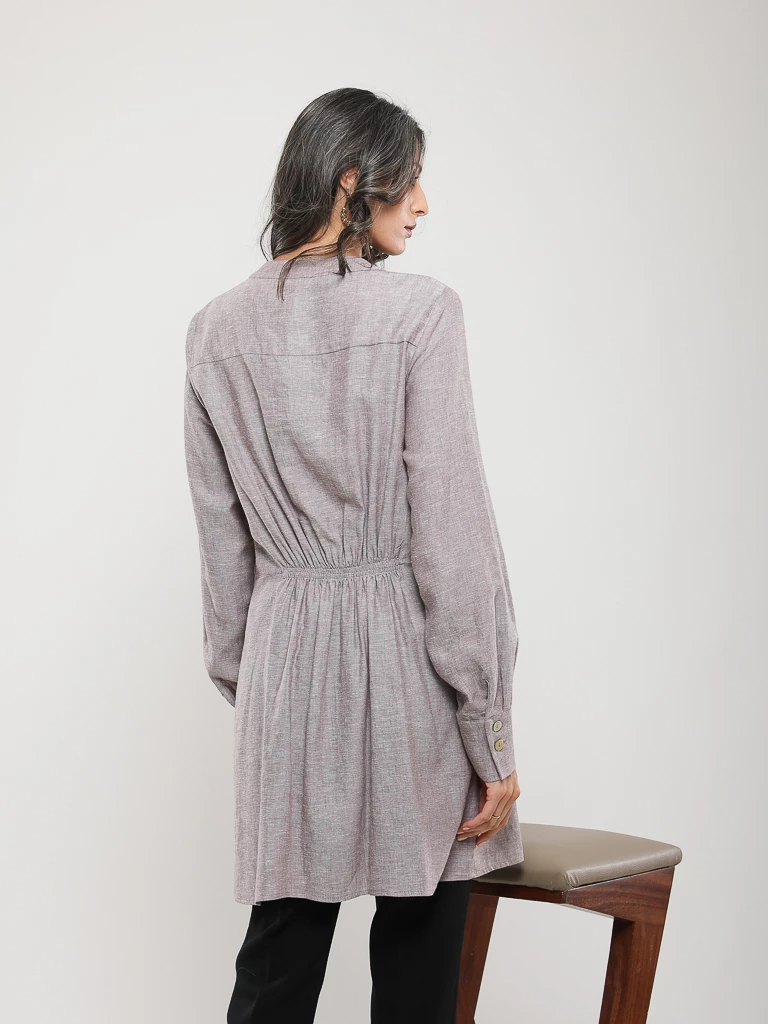 CHEMISE LONGUE CHINE