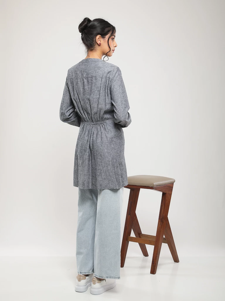 CHEMISE LONGUE CHINE