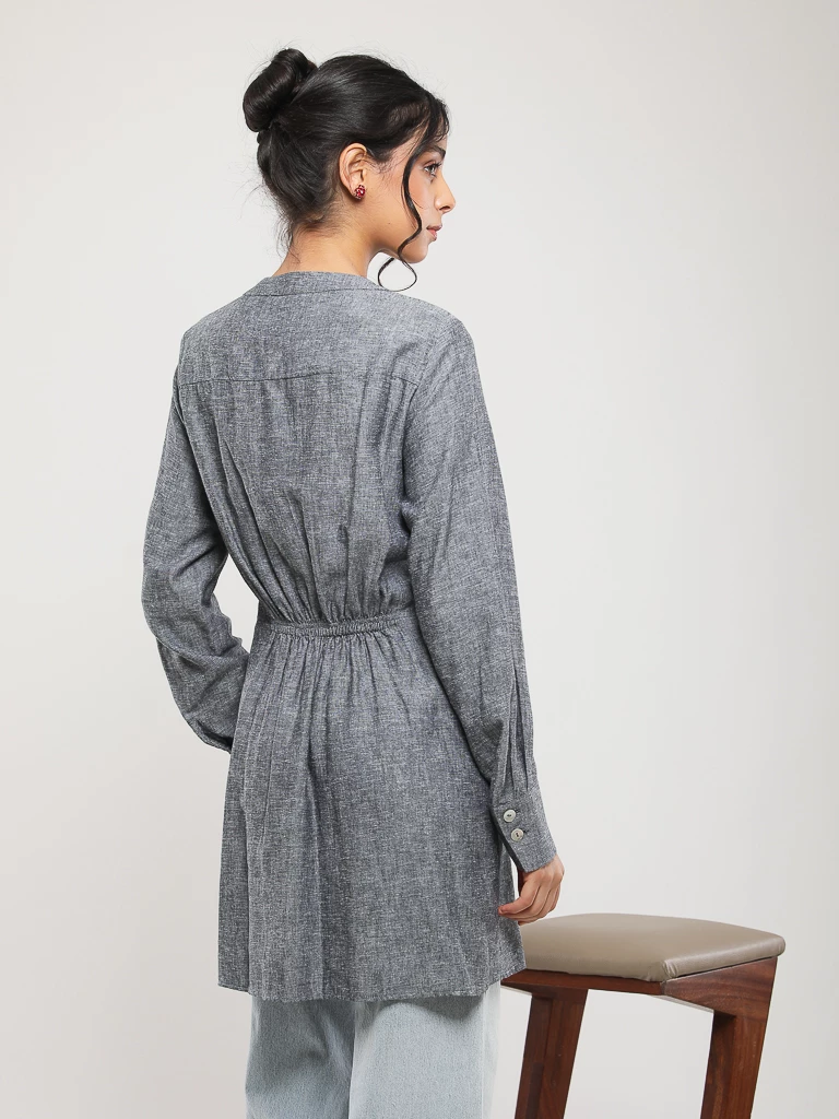 CHEMISE LONGUE CHINE