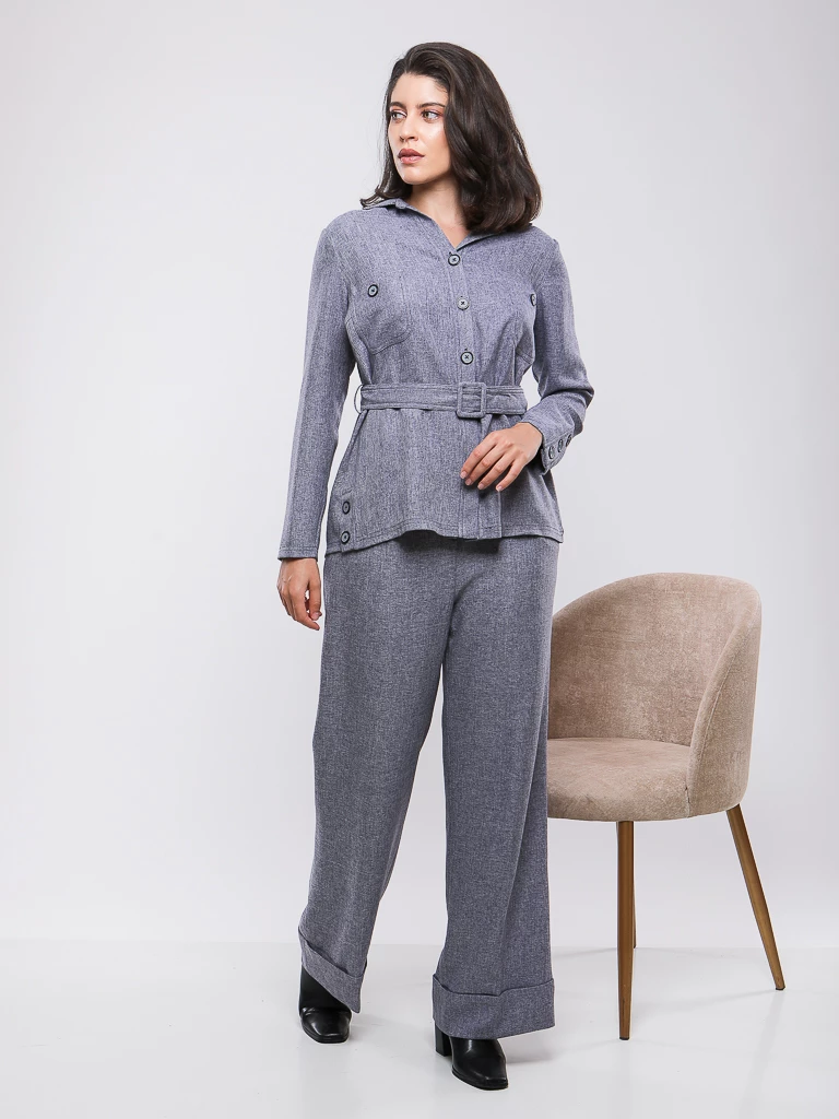 CHEMISE POCHES PLAQUEES