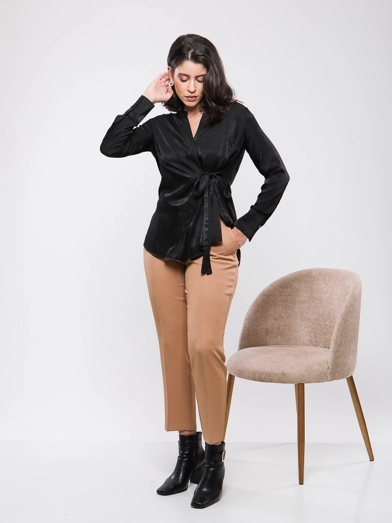 CHEMISE STYLE PORTEFEUILLE