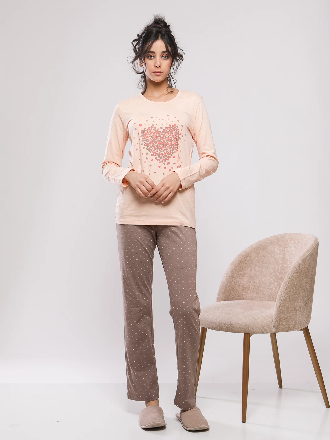 PYJAMA HAUT AVEC SERIGRAPHIE