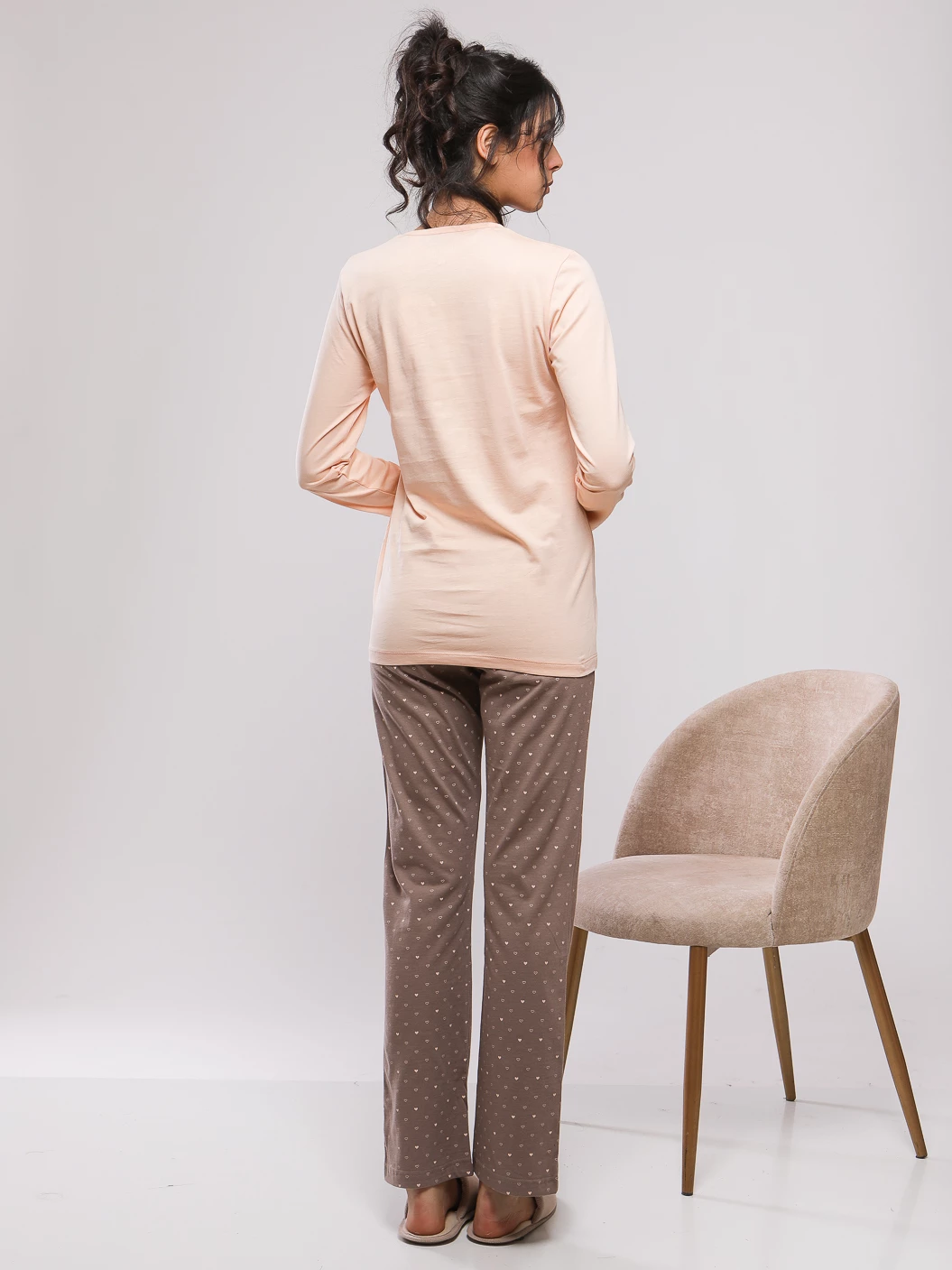 PYJAMA HAUT AVEC SERIGRAPHIE