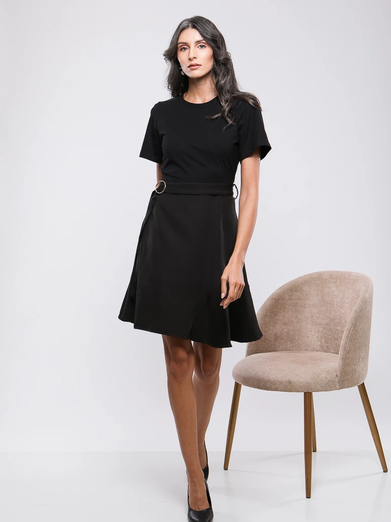 ROBE COURTE DEMI MANCHES