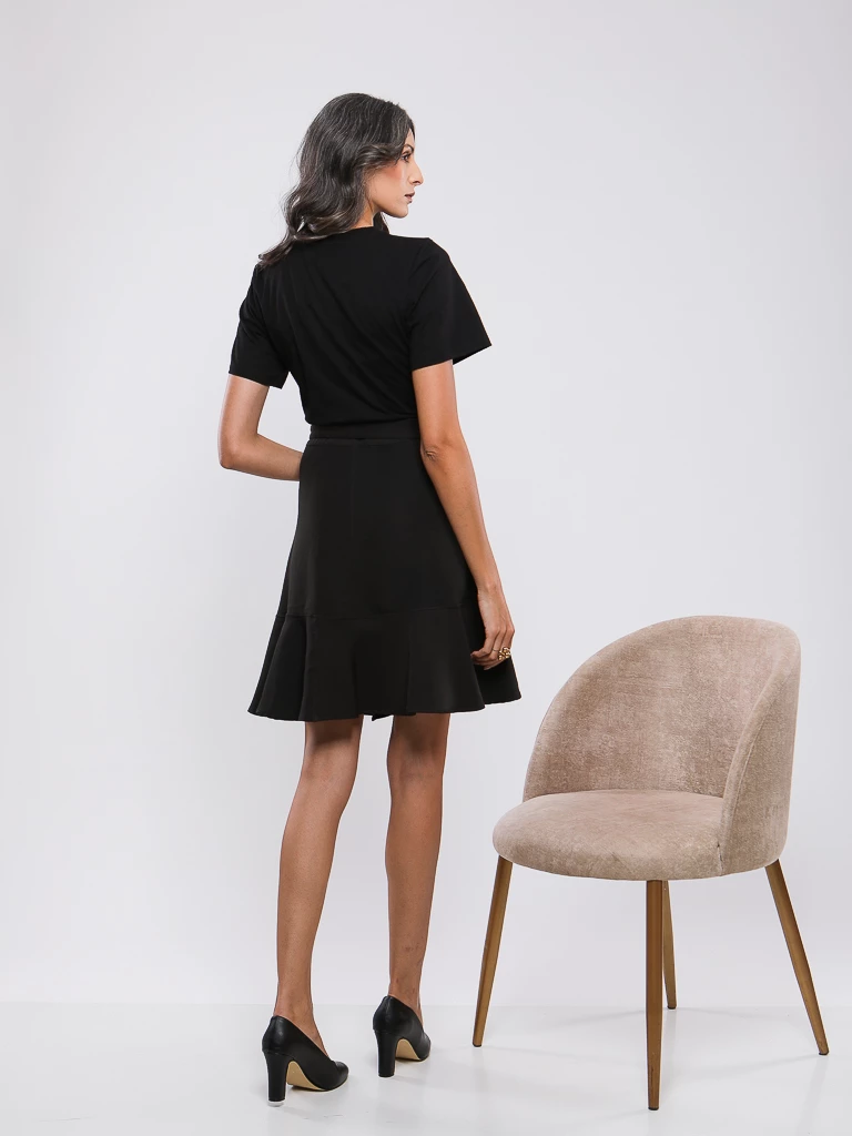 ROBE COURTE DEMI MANCHES