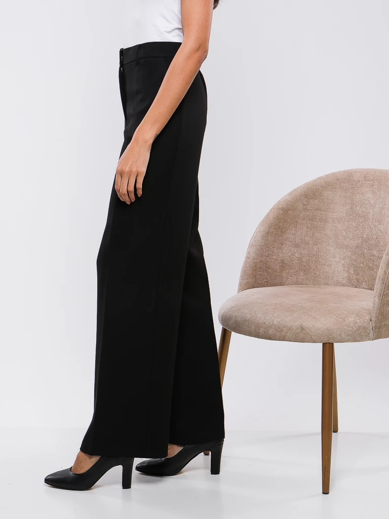 PANTALON LARGE CHINE