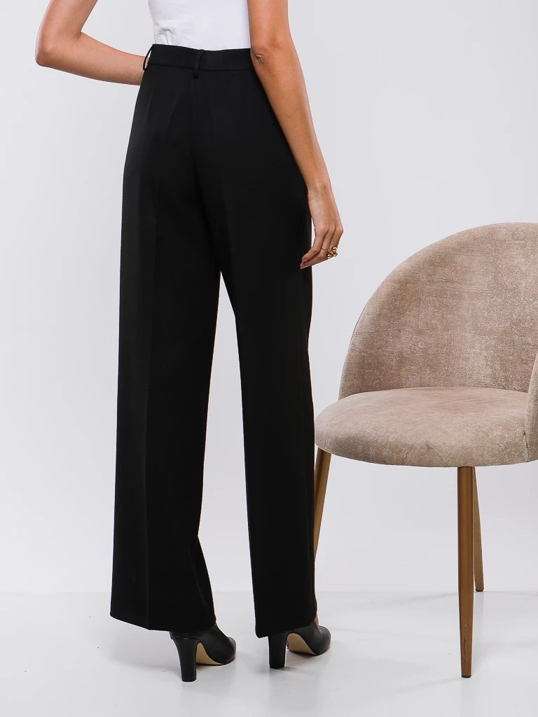 PANTALON LARGE CHINE