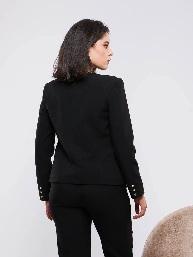 VESTE POCHES PLAQUEES