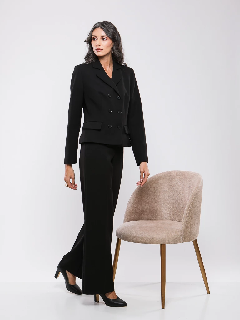 PANTALON LARGE CHINE