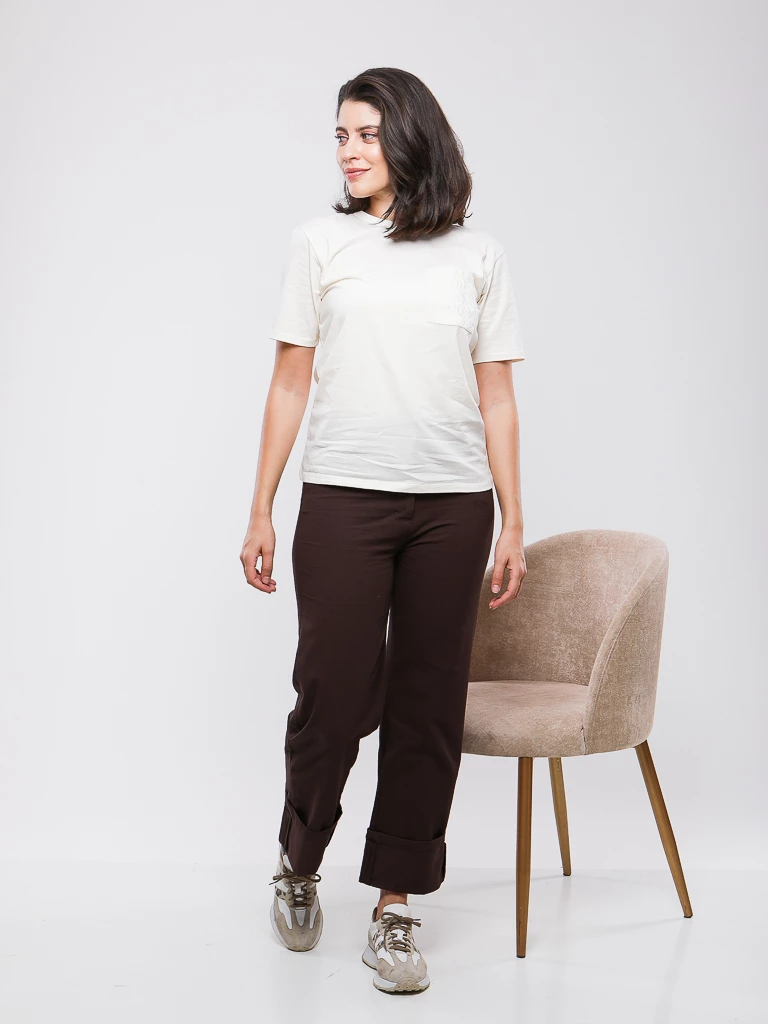 PANTALON COUPE DROITE