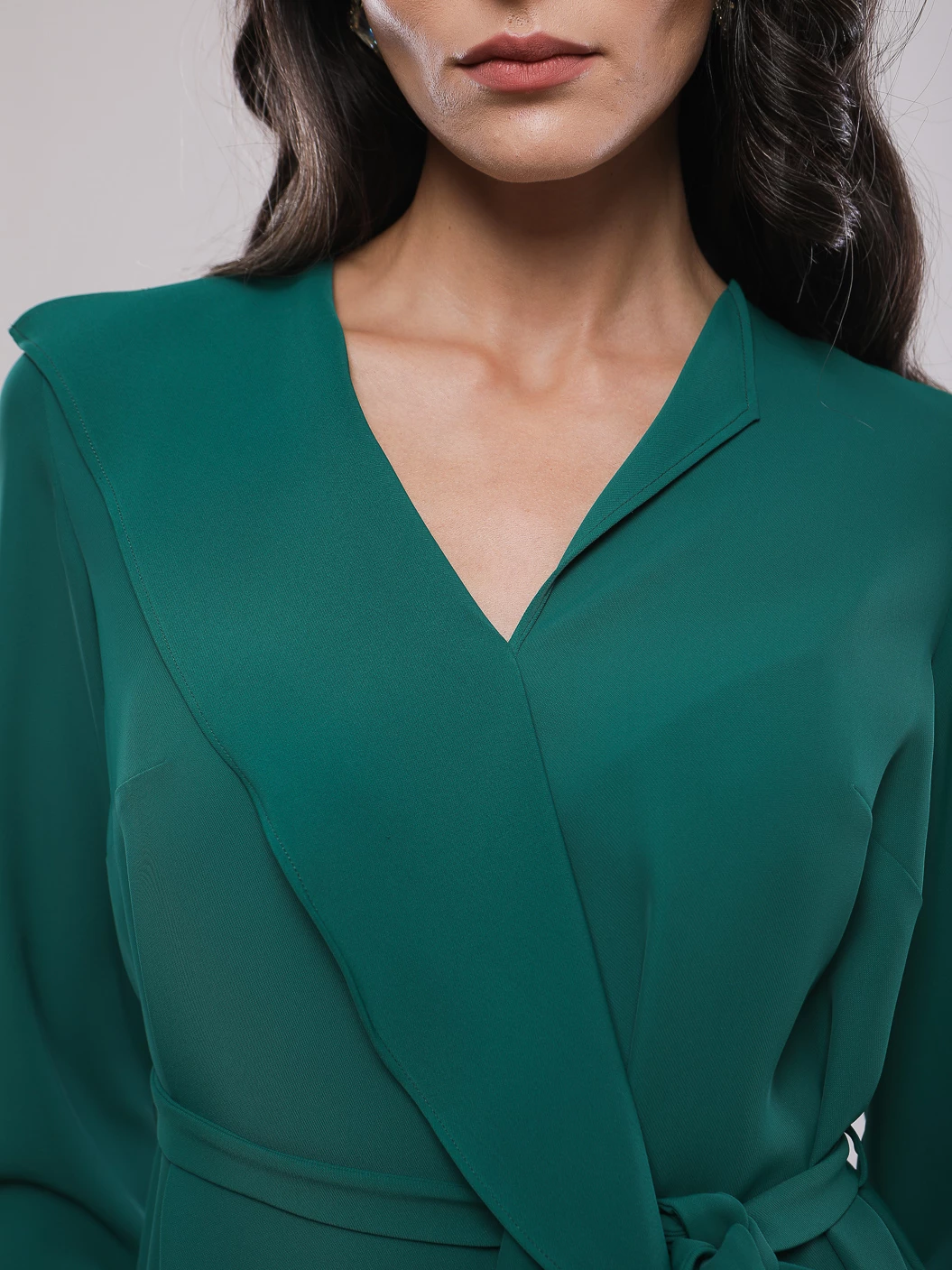 ROBE COURTE A VOLANT