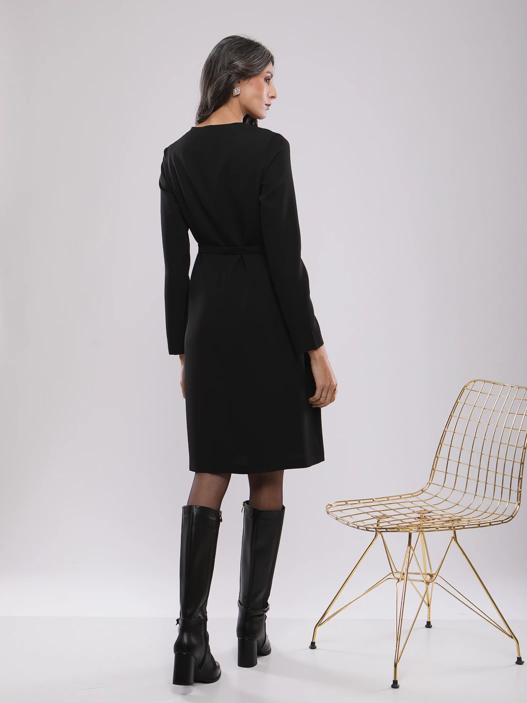 ROBE COURTE A VOLANT