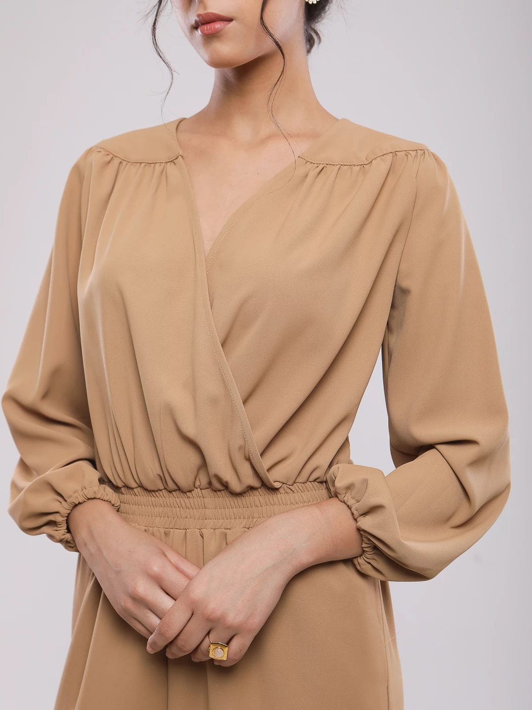 COMBINAISON CROISE SUR LE DEVANT