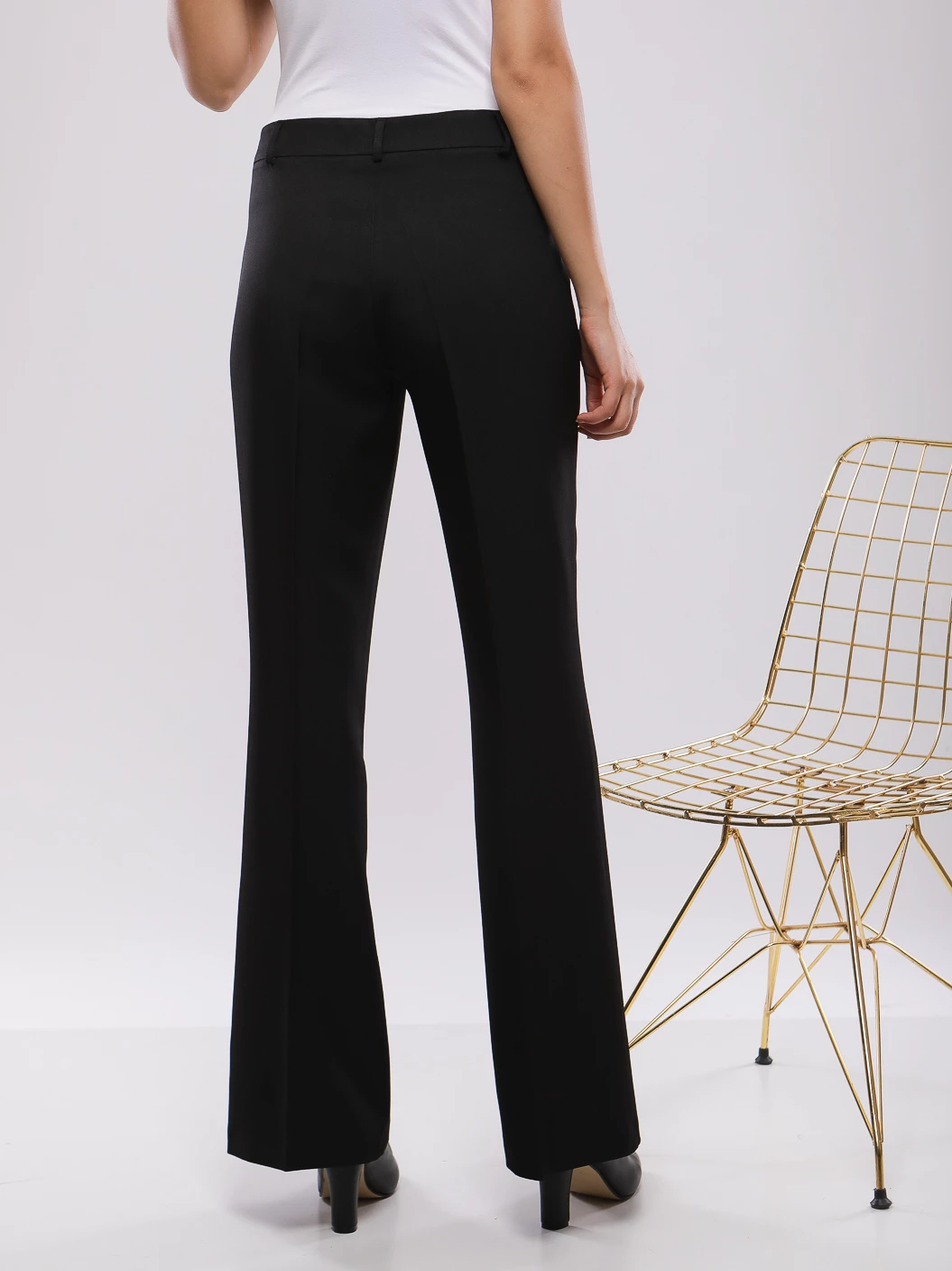 PANTALON FLARE TAILLE HAUTE