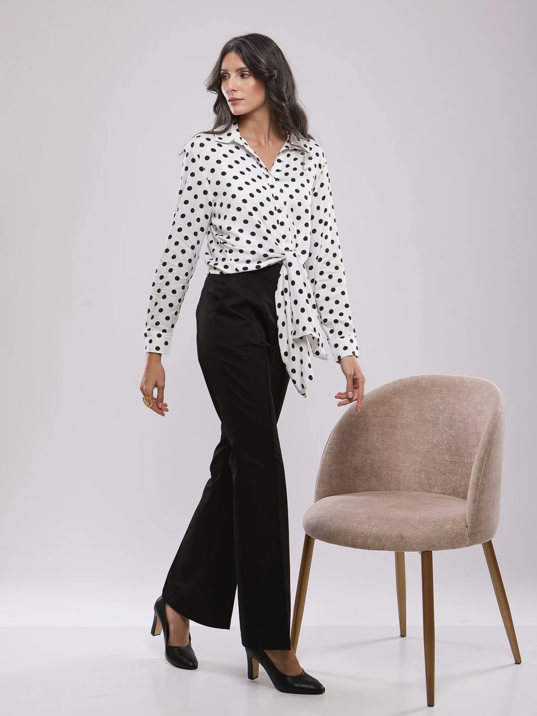 PANTALON COUPE DROITE