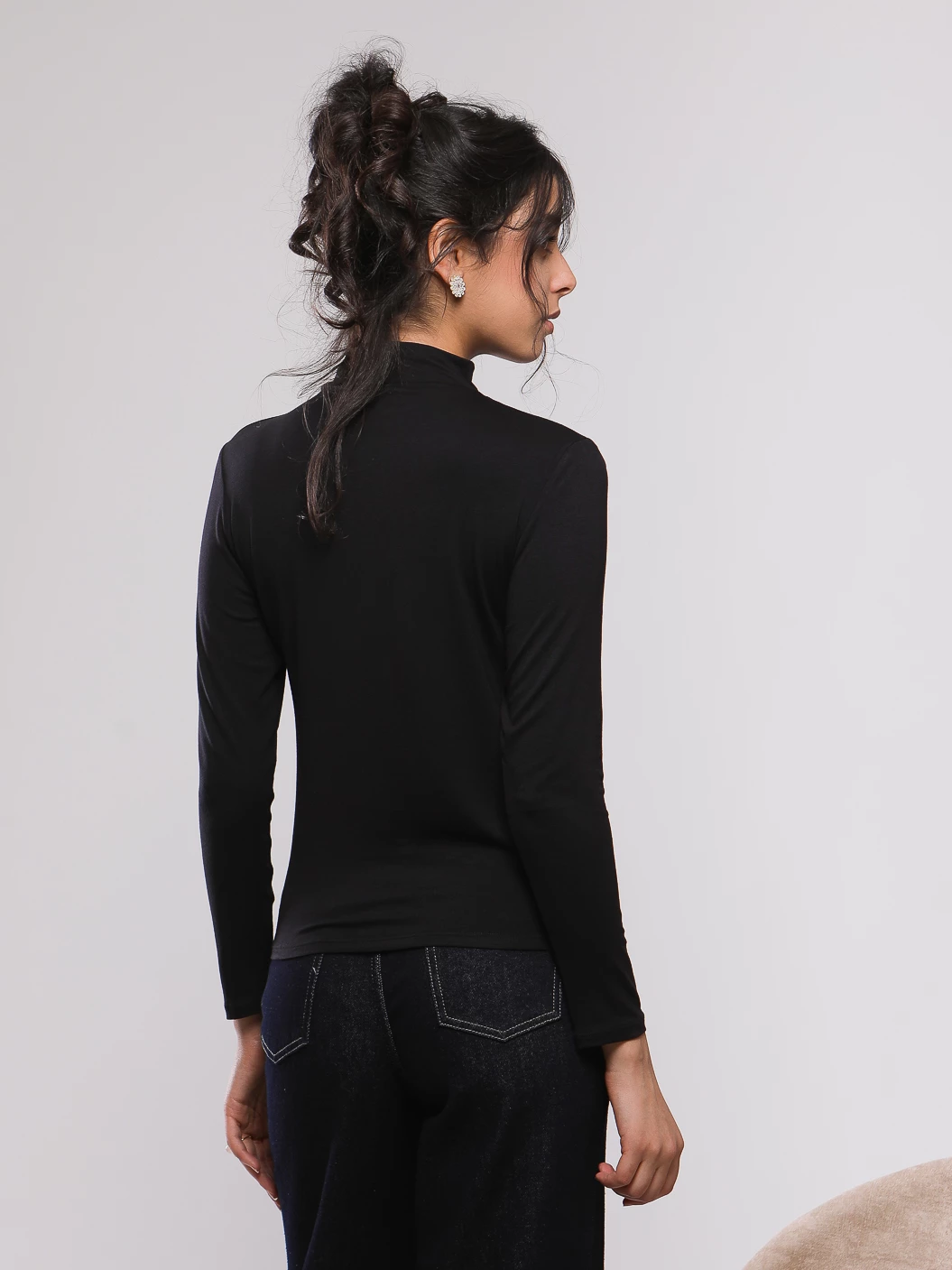 SOUS-PULL BASIQUE COL MONTANT