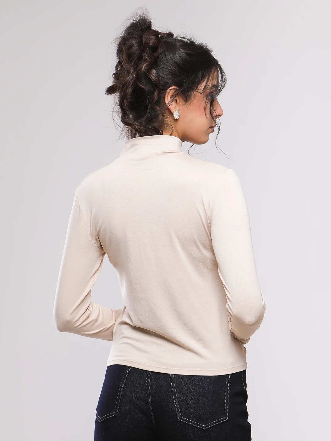 SOUS-PULL BASIQUE COL MONTANT