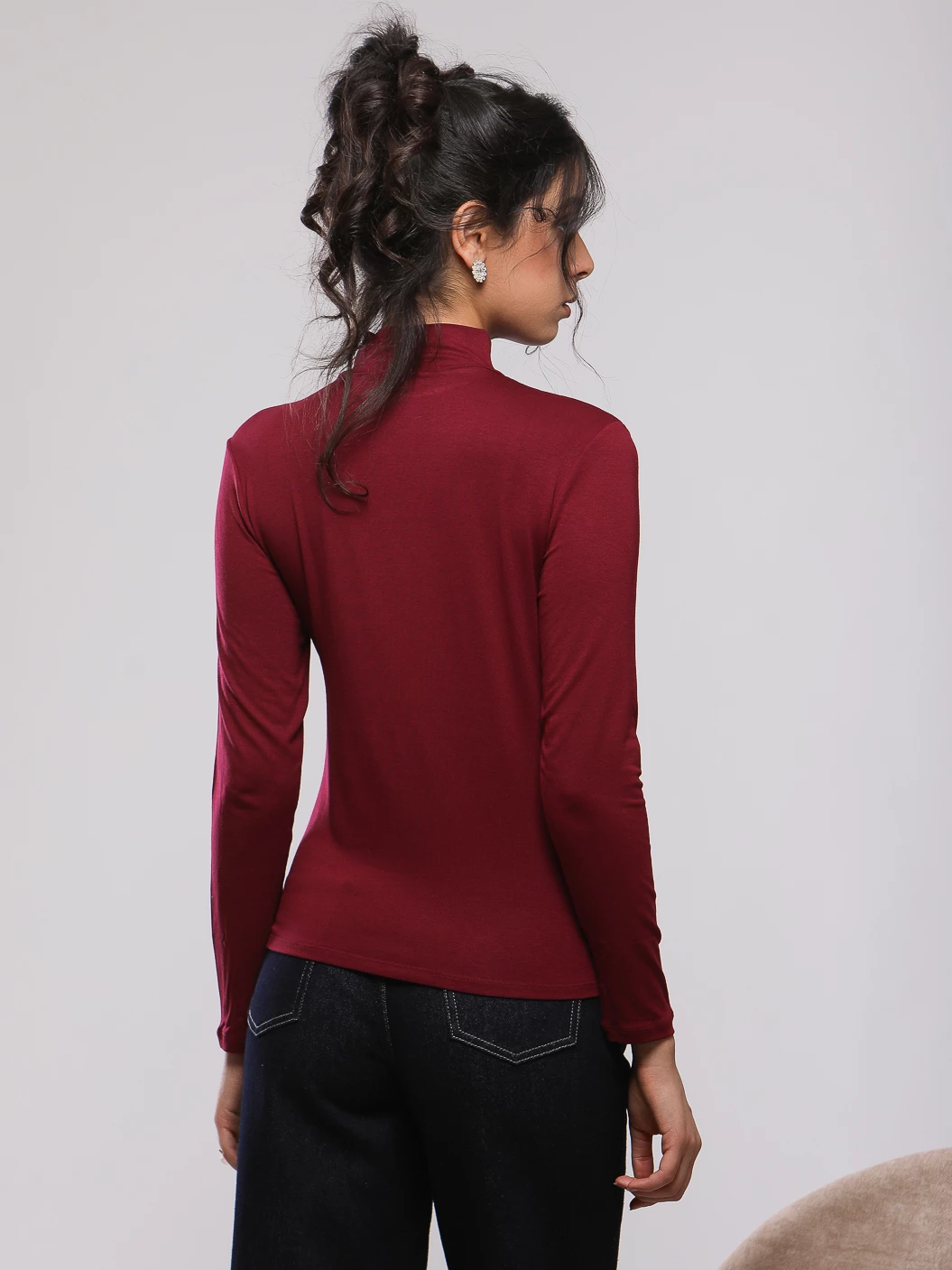 SOUS-PULL BASIQUE COL MONTANT