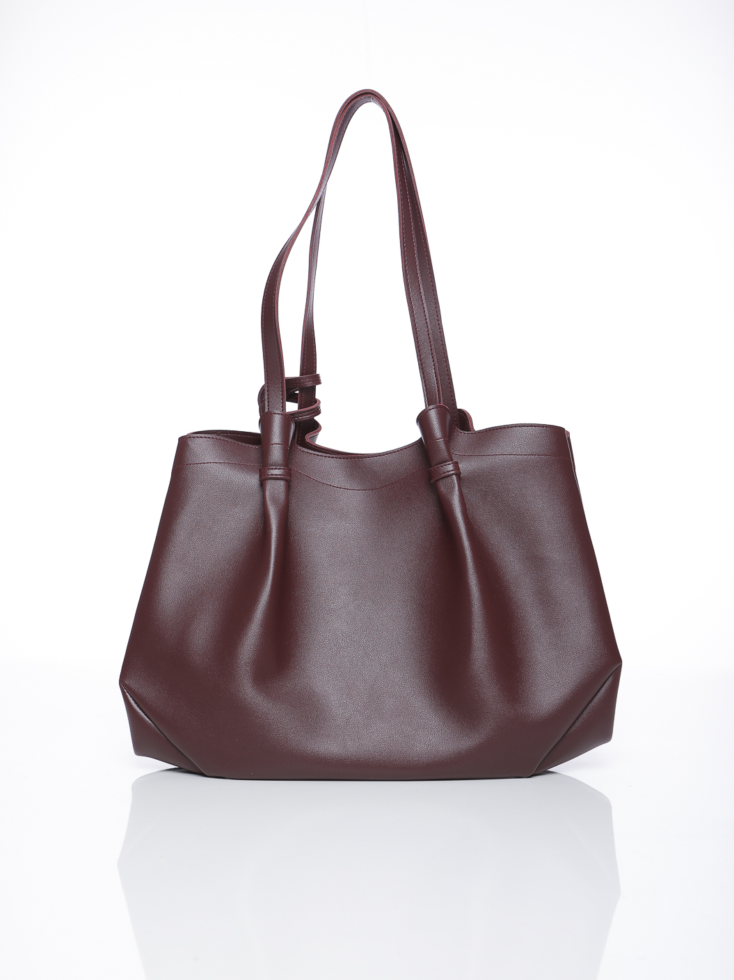 SAC FOURRE-TOUT SOUPLE AVEC ANSES TRESSÉES