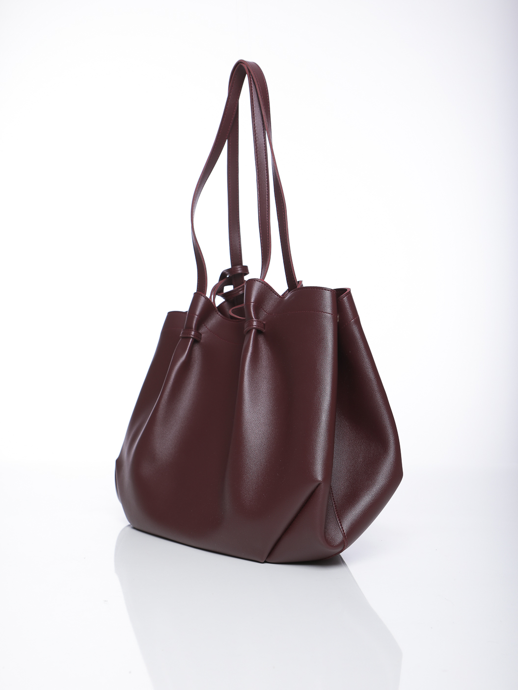 SAC FOURRE-TOUT SOUPLE AVEC ANSES TRESSÉES